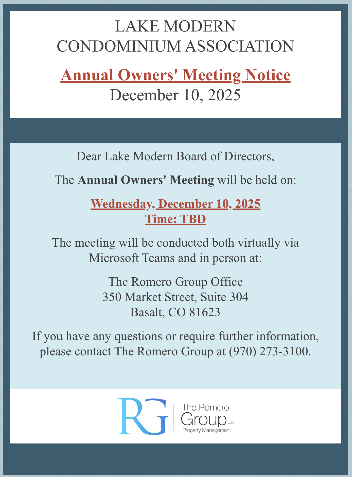 board meeting